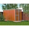 Box-giardino-175x307cm-x-h1.82m---95KG---54mq-casetta-attrezzi-in-Acciaio-Zincato---LEGNO