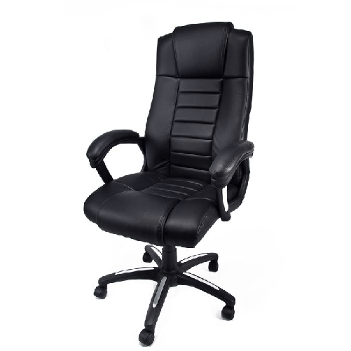 Poltrona-ergonomica-girevole-da-Ufficio-Presidenziale-in-ecopelle-Modello-Revolution