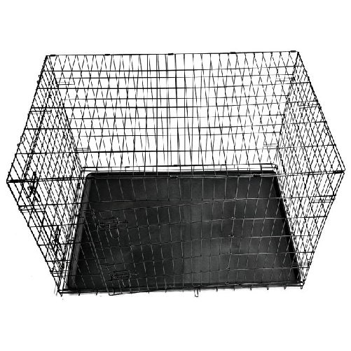Gabbia robusta per Cani, Gatti e Animali di Piccola Taglia - dimensioni generose 108 x 72 x H 77 cm
