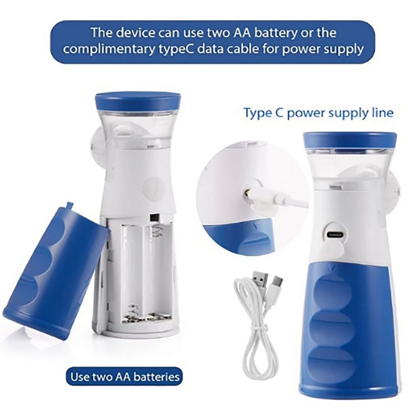 AEROSOL-PORTATILE-INALATORE-NEBULIZZATORE-RICARICABILE-SILENZIOSO-USB-JSL-W302