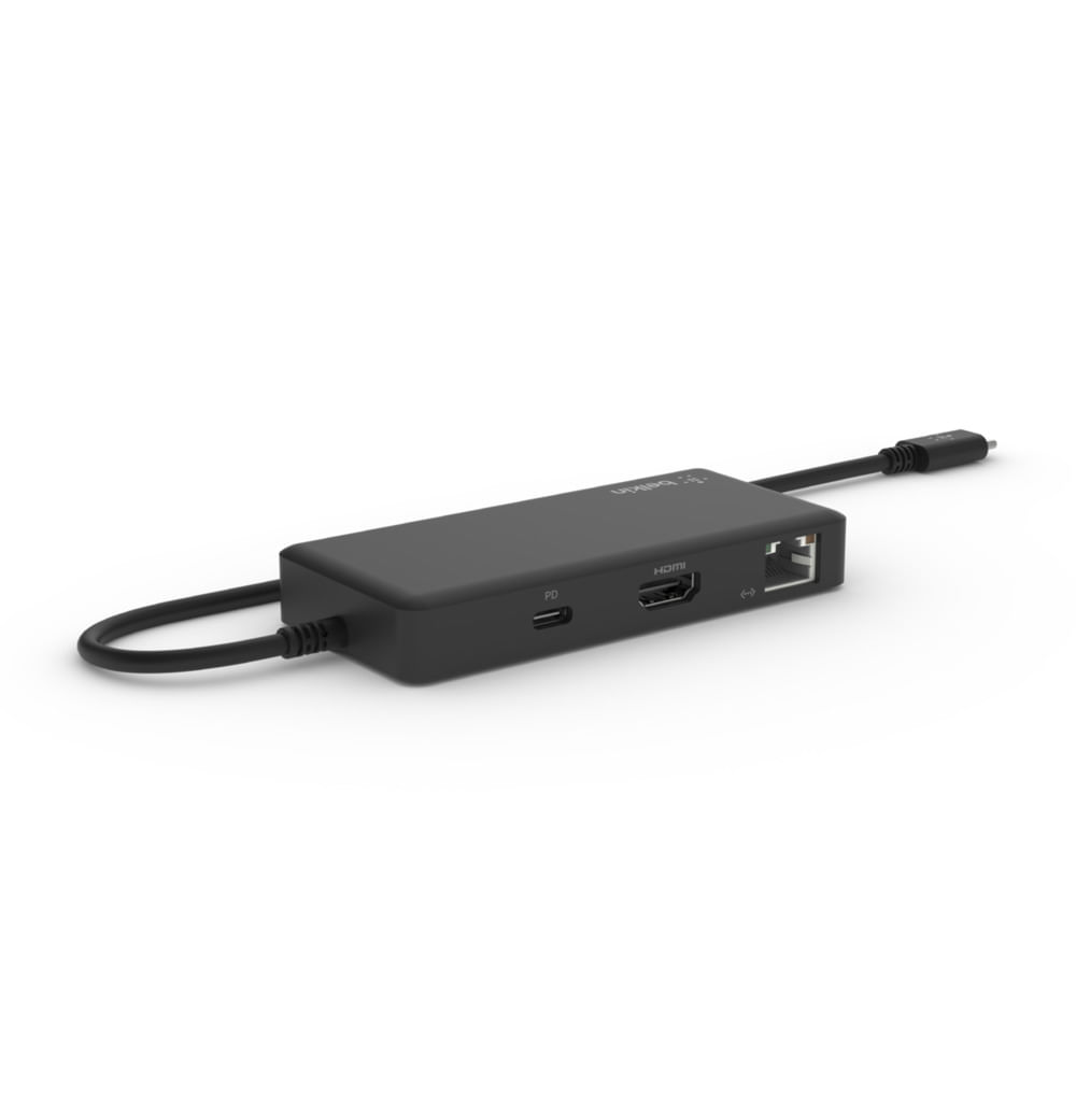 Belkin INC008btBK CONNECT USB-C 5-in-1 Multiport Travel Dock