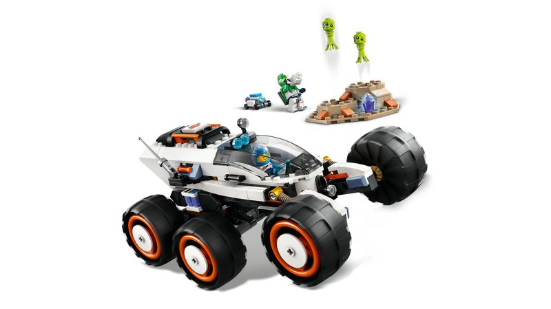 LEGO-City-60431-Rover-Esploratore-Spaziale-e-Vita-Aliena-Giochi-per-Bambini-6--con-2-Minifigure-di-Astronauti-Robot-e-2-Alieni