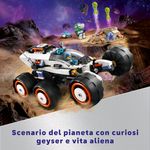 LEGO-City-60431-Rover-Esploratore-Spaziale-e-Vita-Aliena-Giochi-per-Bambini-6--con-2-Minifigure-di-Astronauti-Robot-e-2-Alieni