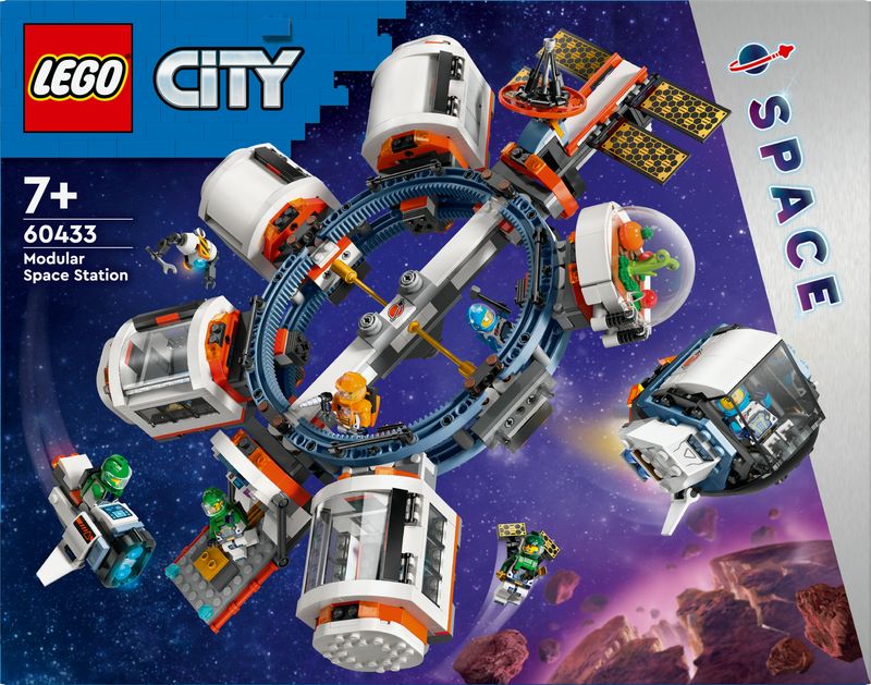 LEGO-City-60433-Stazione-Spaziale-Modulare-Modellino-da-Costruire-per-Collegare-Astronavi-e-Moduli-Gioco-per-Bambini-da-7-