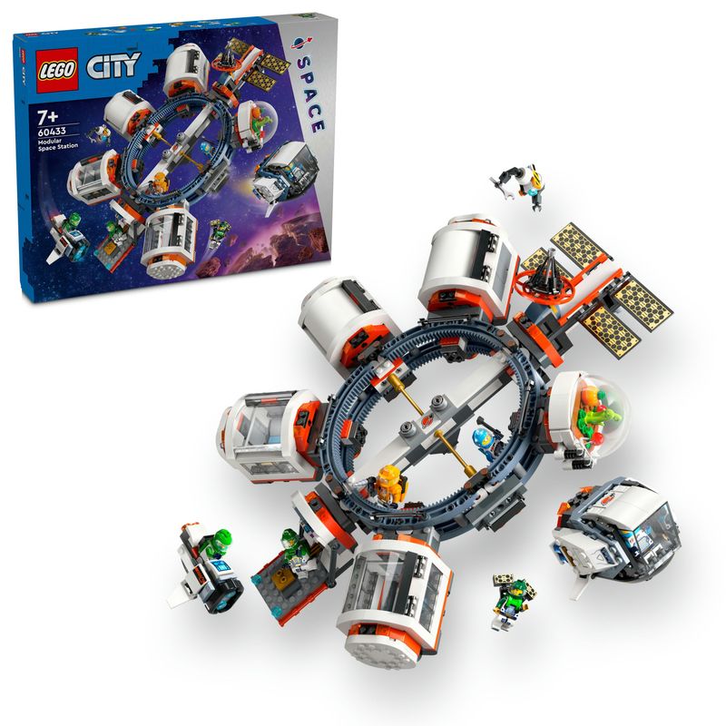 LEGO-City-60433-Stazione-Spaziale-Modulare-Modellino-da-Costruire-per-Collegare-Astronavi-e-Moduli-Gioco-per-Bambini-da-7-