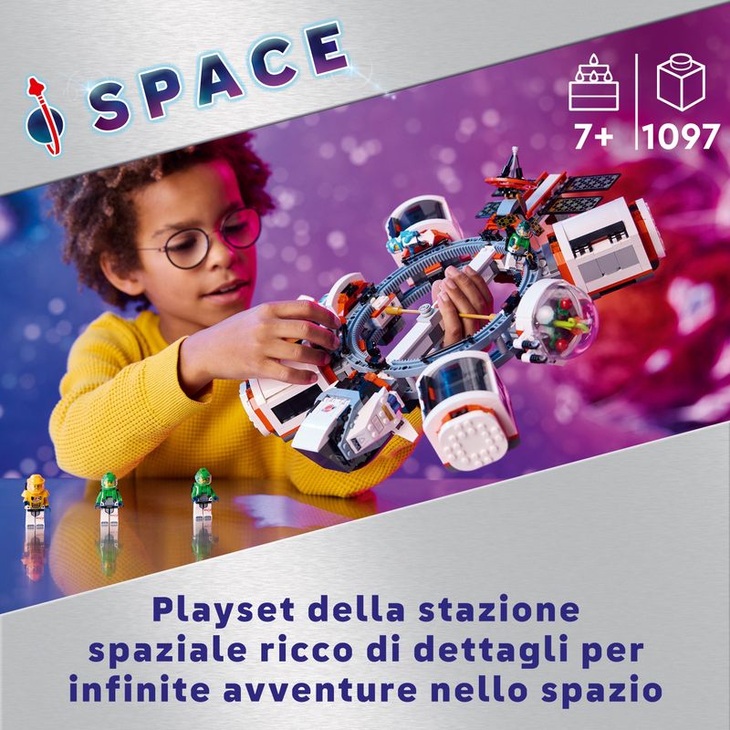 LEGO-City-60433-Stazione-Spaziale-Modulare-Modellino-da-Costruire-per-Collegare-Astronavi-e-Moduli-Gioco-per-Bambini-da-7-