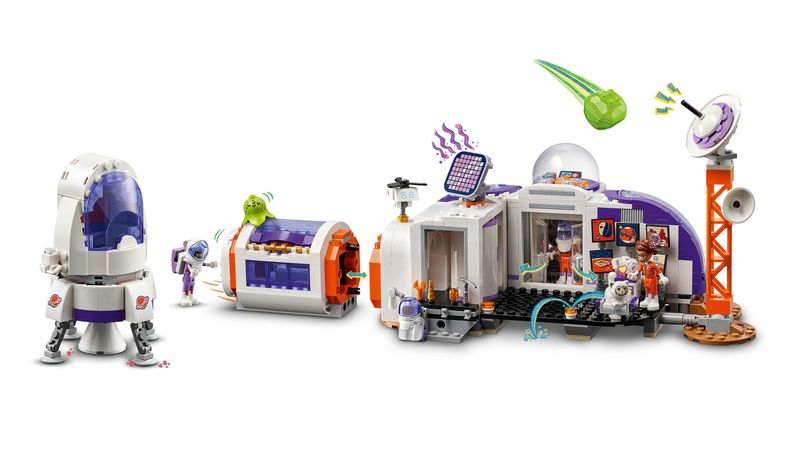 LEGO-Friends-42605-la-Base-Spaziale-su-Marte-e-Razzo-Giochi-per-Bambini-di-8--Anni-con-4-Mini-Bamboline-Rover-e-Accessori