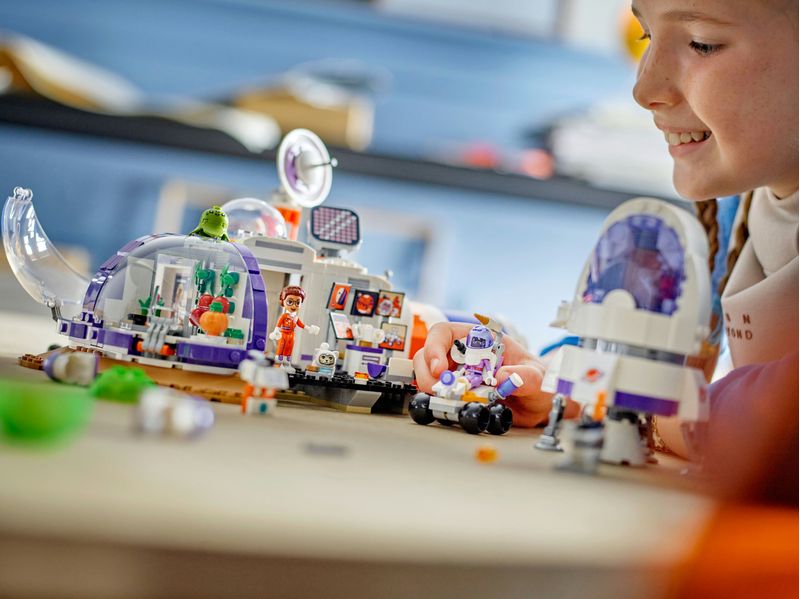 LEGO-Friends-42605-la-Base-Spaziale-su-Marte-e-Razzo-Giochi-per-Bambini-di-8--Anni-con-4-Mini-Bamboline-Rover-e-Accessori