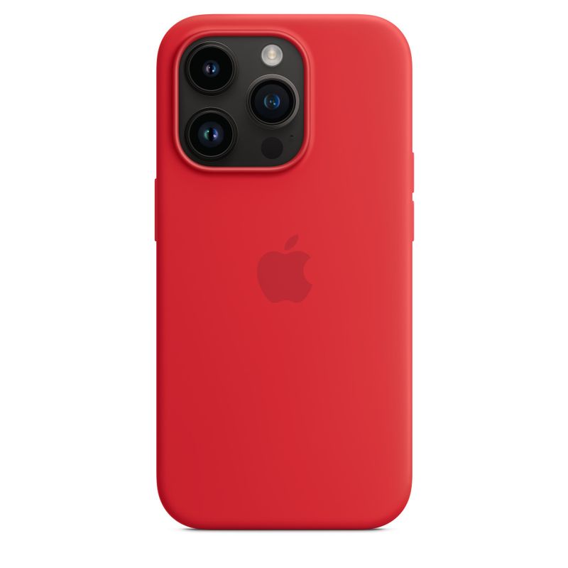 Apple-Custodia-MagSafe-in Silicone-per-iPhone 14 Pro -Product-Red