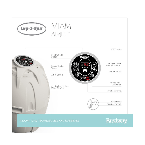 Piscina-Spa-Idromassaggio-Lay-Z-Miami-Gonfiabile