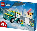 LEGO-City-60403-Ambulanza-di-Emergenza-e-Snowboarder-Veicolo-Giocattolo-per-il-Pronto-Soccorso-Giochi-per-Bambini-4--Anni