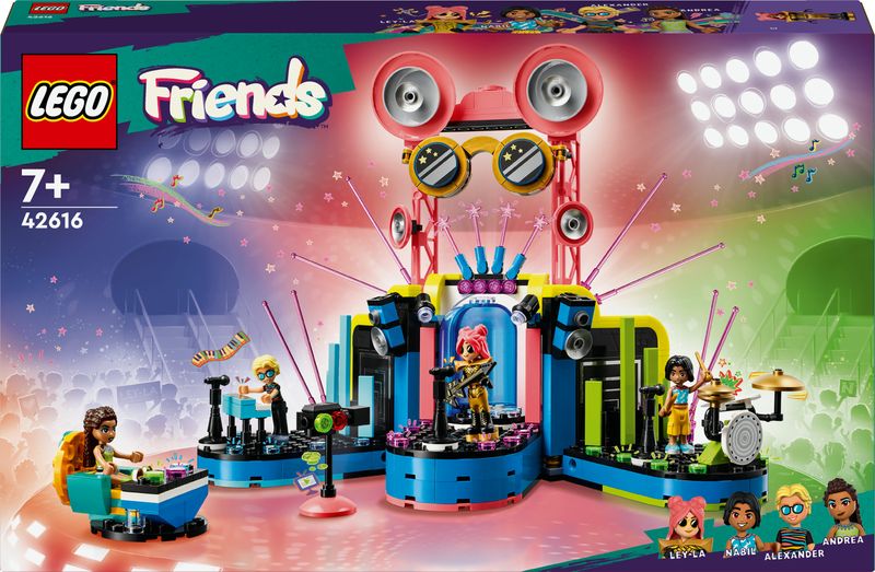 LEGO-Friends-42616-Il-Talent-Show-di-Heartlake-City-Giochi-Musicali-per-Bambini-7--con-4-Mini-Bamboline-e-Palco-Giocattolo