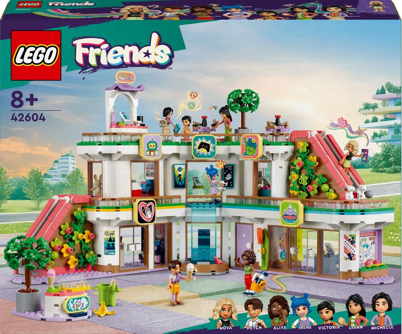 LEGO-Friends-42604-Centro-Commerciale-di-Heartlake-City-Giochi-per-Bambini-di-8--Anni-per-lo-Sviluppo-delle-Abilita--Sociali