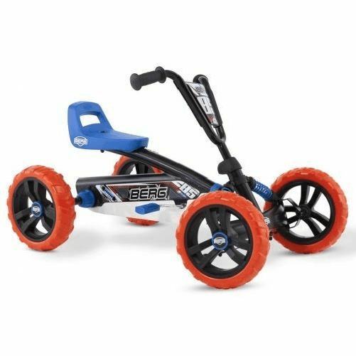 Go-Kart-Berg-Buzzy-Bambino-Macchina-Cavalcabile-a-Pedali-Spinta-4-Ruote-Manubrio