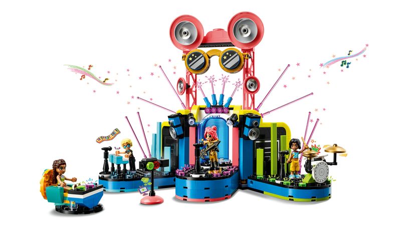 LEGO-Friends-42616-Il-Talent-Show-di-Heartlake-City-Giochi-Musicali-per-Bambini-7--con-4-Mini-Bamboline-e-Palco-Giocattolo