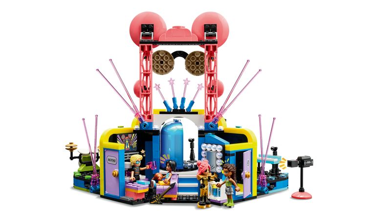 LEGO-Friends-42616-Il-Talent-Show-di-Heartlake-City-Giochi-Musicali-per-Bambini-7--con-4-Mini-Bamboline-e-Palco-Giocattolo