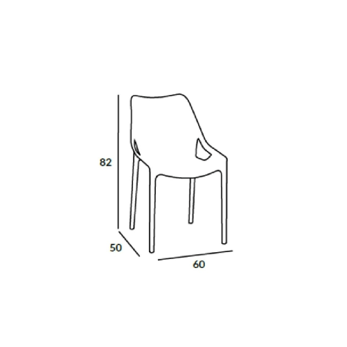 Poltrone-da-Giardino-in-Polipropilene-color-Oliva