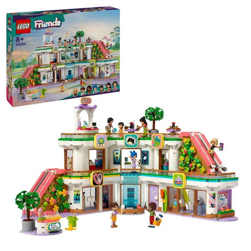 LEGO-Friends-42604-Centro-Commerciale-di-Heartlake-City-Giochi-per-Bambini-di-8--Anni-per-lo-Sviluppo-delle-Abilita--Sociali