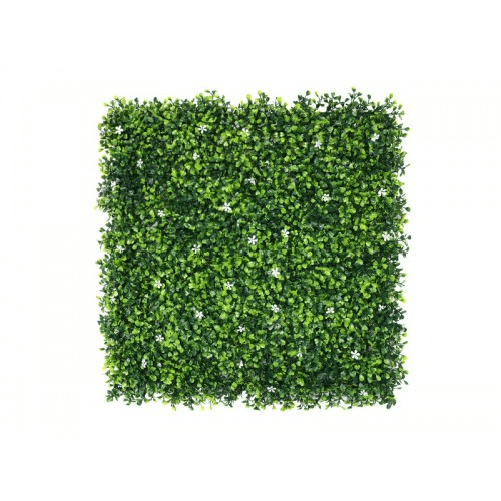 Siepe-Artificiale-finta-da-Parete-50x50-Bosso-Fiorito