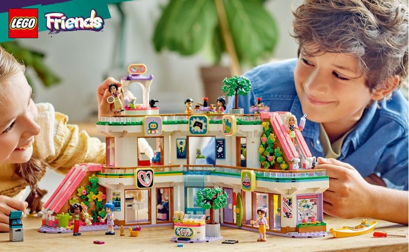 LEGO-Friends-42604-Centro-Commerciale-di-Heartlake-City-Giochi-per-Bambini-di-8--Anni-per-lo-Sviluppo-delle-Abilita--Sociali