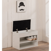 Panca-da-Ingresso-con-Seduta-60-cm-Bianca-Porta-Scarpe-Scarpiera-Mobile-Interno