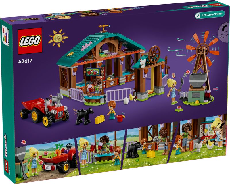 LEGO-Friends-42617-Il-Santuario-degli-Animali-della-Fattoria-Giocattolo-con-Trattore-e-3-Mini-Bamboline-Giochi-per-Bambini-6-