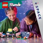 LEGO-Friends-42603-Camping-Van-Sotto-le-Stelle-Giochi-per-Bambini-7--con-Telescopio-Giocattolo-Auto-Mini-Bamboline-e-Cane