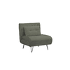 Poltrona-Letto-senza-Braccioli-colore-Verde-con-piedini-in-Metallo