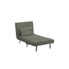 Poltrona-Letto-senza-Braccioli-colore-Verde-con-piedini-in-Metallo