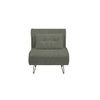 Poltrona-Letto-senza-Braccioli-colore-Verde-con-piedini-in-Metallo