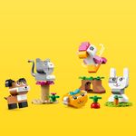 LEGO-Classic-11034-Animali-Domestici-Creativi-Giocattolo-per-Bambini-di-5--Anni-per-Costruire-Cane-Gatto-e-Altri-Animali