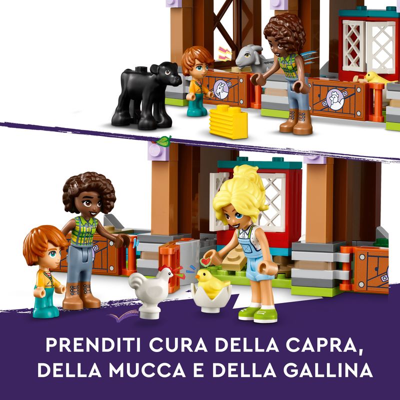 LEGO-Friends-42617-Il-Santuario-degli-Animali-della-Fattoria-Giocattolo-con-Trattore-e-3-Mini-Bamboline-Giochi-per-Bambini-6-