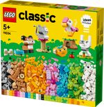 LEGO-Classic-11034-Animali-Domestici-Creativi-Giocattolo-per-Bambini-di-5--Anni-per-Costruire-Cane-Gatto-e-Altri-Animali