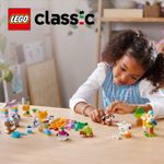 LEGO-Classic-11034-Animali-Domestici-Creativi-Giocattolo-per-Bambini-di-5--Anni-per-Costruire-Cane-Gatto-e-Altri-Animali