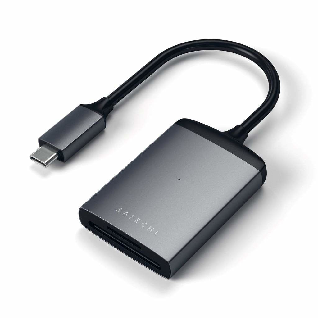 Satechi ST-TCU3CRM lettore di schede USB 2.0 Type-C Interno Grigio