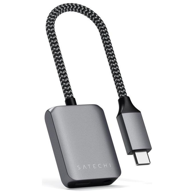 Satechi-Adattatore-Usb-C-Pd-Audio-Space-Gray