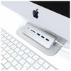 Satechi-Hub-Usb-C-con-Card-Reader-con-Cavo-Silver