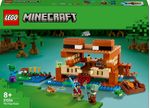 LEGO-Minecraft-21256-La-Casa-Rana-Giocattolo-da-Costruire-per-Bambini-di-8--Anni-con-Personaggi-Mob-e-Animali-del-Videogioco