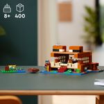 LEGO-Minecraft-21256-La-Casa-Rana-Giocattolo-da-Costruire-per-Bambini-di-8--Anni-con-Personaggi-Mob-e-Animali-del-Videogioco