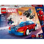 LEGO Marvel 76279 Auto da Corsa di Spider-Man e Venom Goblin, Gioco per Bambini di 7+ Anni