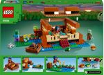 LEGO-Minecraft-21256-La-Casa-Rana-Giocattolo-da-Costruire-per-Bambini-di-8--Anni-con-Personaggi-Mob-e-Animali-del-Videogioco