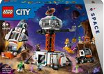 LEGO-City-60434-Base-Spaziale-e-Piattaforma-di-Lancio-Gioco-per-Bambini-8--con-Gru-Giocattolo-Astronave-Rover-e-6-Minifigure