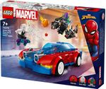 LEGO-Marvel-76279-Auto-da-Corsa-di-Spider-Man-e-Venom-Goblin-Gioco-per-Bambini-di-7--Anni-Veicoli-Giocattolo-dei-Supereroi