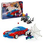 LEGO-Marvel-76279-Auto-da-Corsa-di-Spider-Man-e-Venom-Goblin-Gioco-per-Bambini-di-7--Anni-Veicoli-Giocattolo-dei-Supereroi