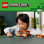 LEGO-Minecraft-21256-La-Casa-Rana-Giocattolo-da-Costruire-per-Bambini-di-8--Anni-con-Personaggi-Mob-e-Animali-del-Videogioco