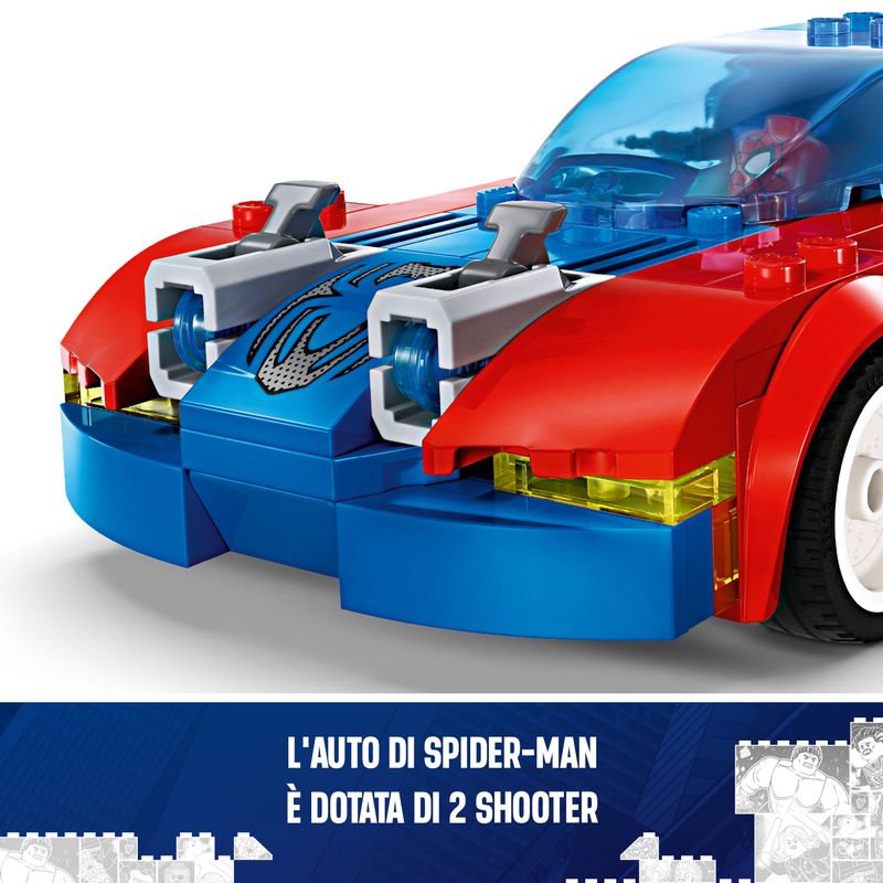 LEGO-Marvel-76279-Auto-da-Corsa-di-Spider-Man-e-Venom-Goblin-Gioco-per-Bambini-di-7--Anni-Veicoli-Giocattolo-dei-Supereroi