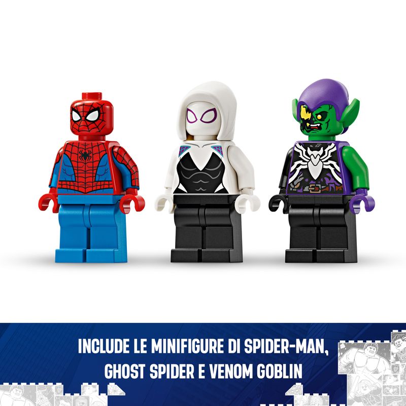 LEGO-Marvel-76279-Auto-da-Corsa-di-Spider-Man-e-Venom-Goblin-Gioco-per-Bambini-di-7--Anni-Veicoli-Giocattolo-dei-Supereroi