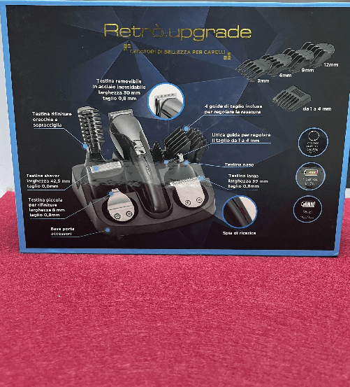 CLIPPER-PROFESSIONALE-CORDLESS-MULTIFUNZIONE-RETRO--RUP-1010