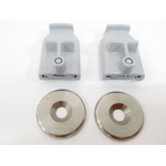 R500/08 Ricambio Ganci Box Doccia TDA Serie DADO Kit 2 pz