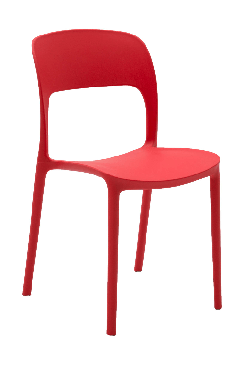 Konte.Design-Set-da-4-sedie-South-Beach-in-polipropilene-rosse